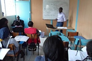 KISWCD lesson in progress