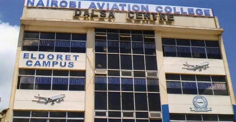 The Nairobi Aviation College diploma, certificate, short courses and fees.