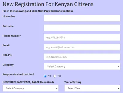 Apply for TSC digital certificate of registration