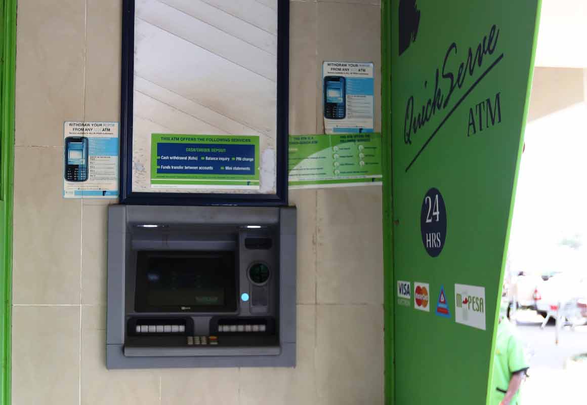 Mpesa ATM withdrawal process