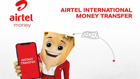 Airtel International Money Transfer: Send money to Rwanda, 
Uganda, Malawi, Zambia and Tanzania.