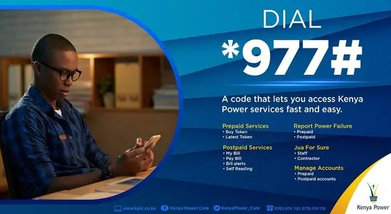 KPLC ussd code services