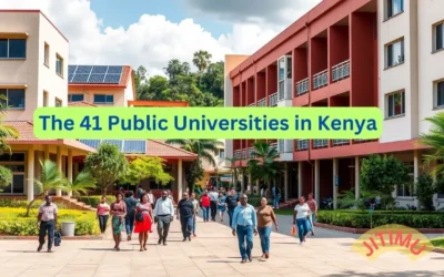 List of the 41 Public Universities in Kenya & Location